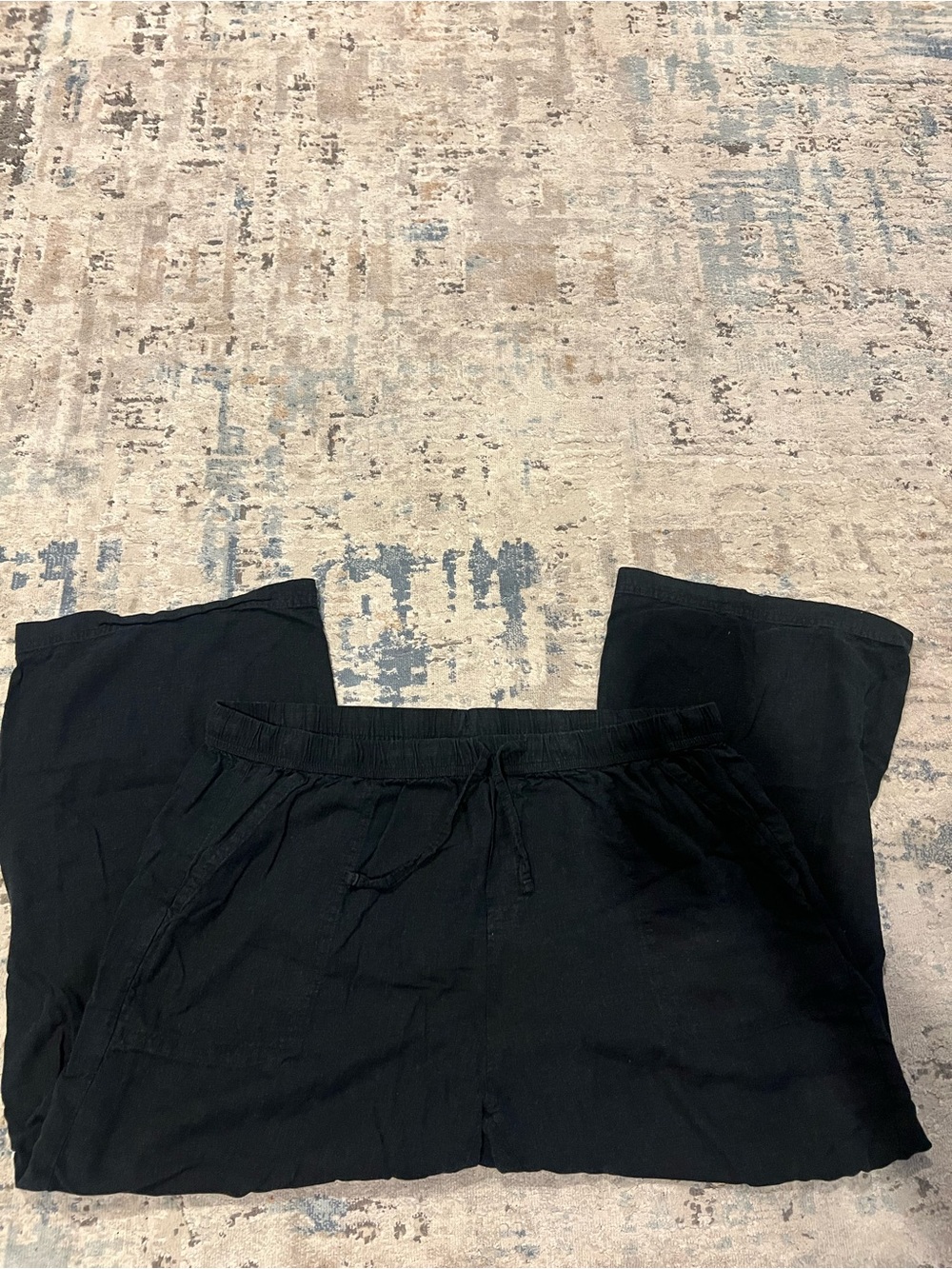 Splendid Black Drawstring Jogger Pants